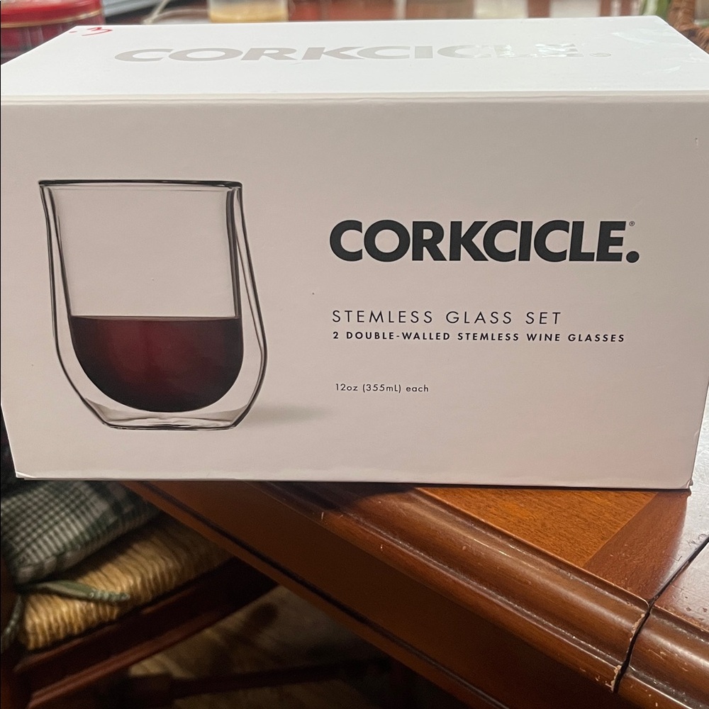 Corkcicle Stemless Glass Set of two